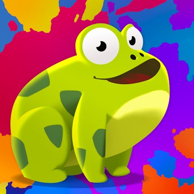 Paint the Frog By Gamepix