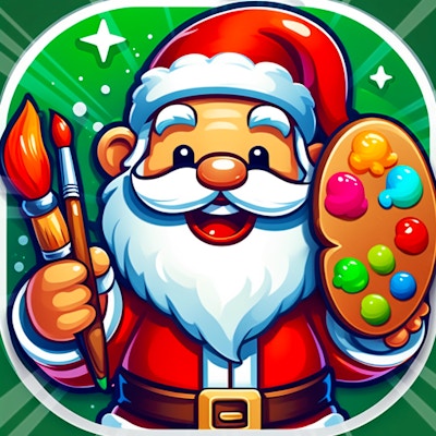 Paint with Santa By Gamepix