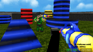Paintball Gun Pixel 3d game cover