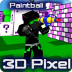 Paintball Gun Pixel 3D