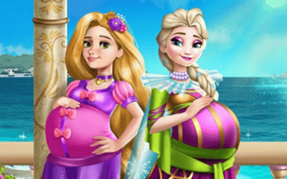 Palace Princesses Pregnant Bffs game cover