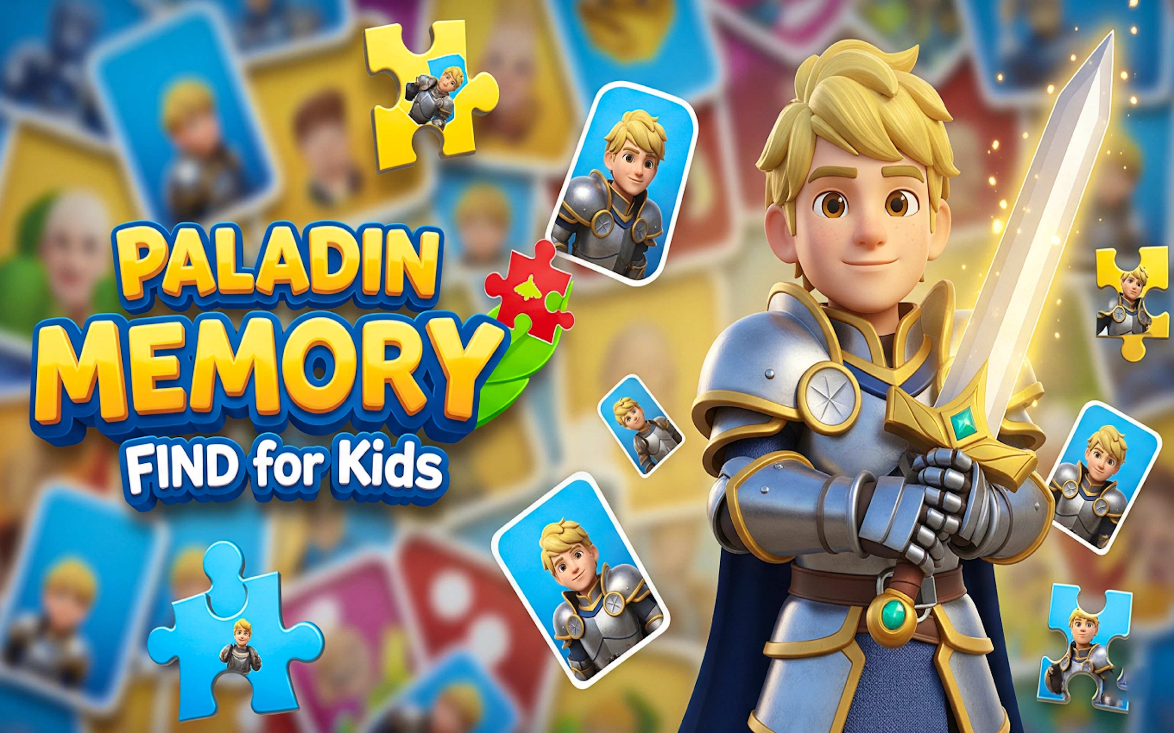 Paladin Memory Find for Kids