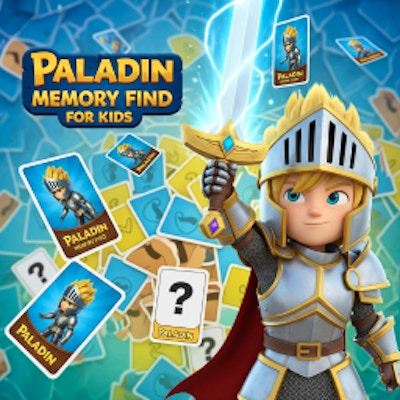 Paladin Memory Find for Kids By Gamepix
