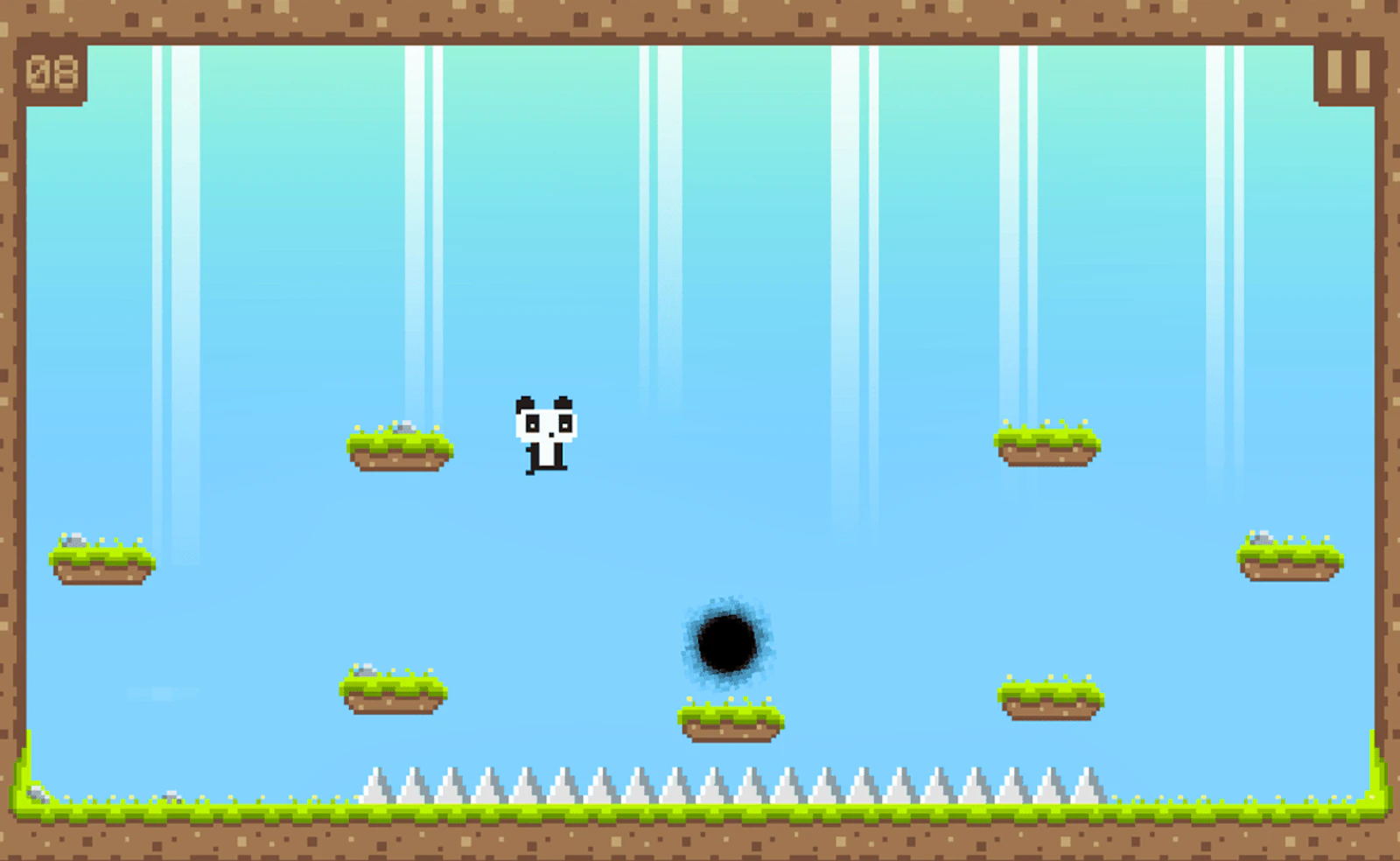 Panda Quest — free online arcade game on Glaze Games