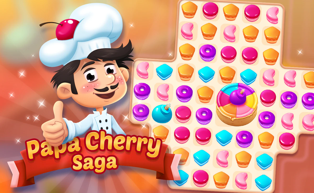 Play Papa Cherry Saga — free online Kids game