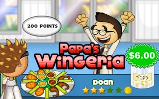 Papa's Wingeria game cover