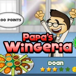 Papa's Wingeria Online classics Games on taptohit.com