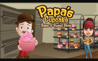 Papa's Cupcake - Bake & Sweet Shop game cover