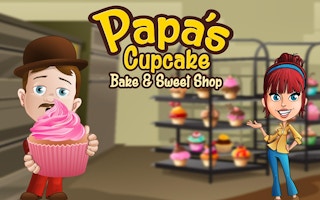 Papa's Cupcake - Bake & Sweet Shop game cover