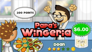 Papa's Wingeria game cover