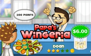 Papa's Wingeria game cover