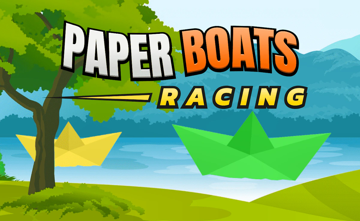 Play Paper Boats Racing — free online Sports game