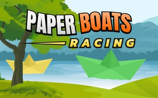 Paper Boats Racing game cover