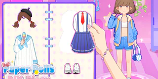 Paper Dolls DIY Diary thumbnail