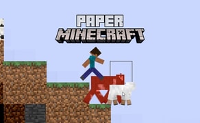 Minecraft Paper Game, Paper Craft - Minecraft, How to make paper game  at home