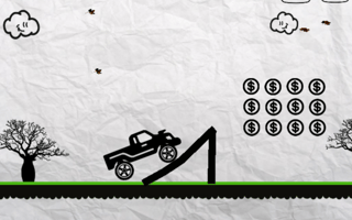Paper Monster Truck Race game cover