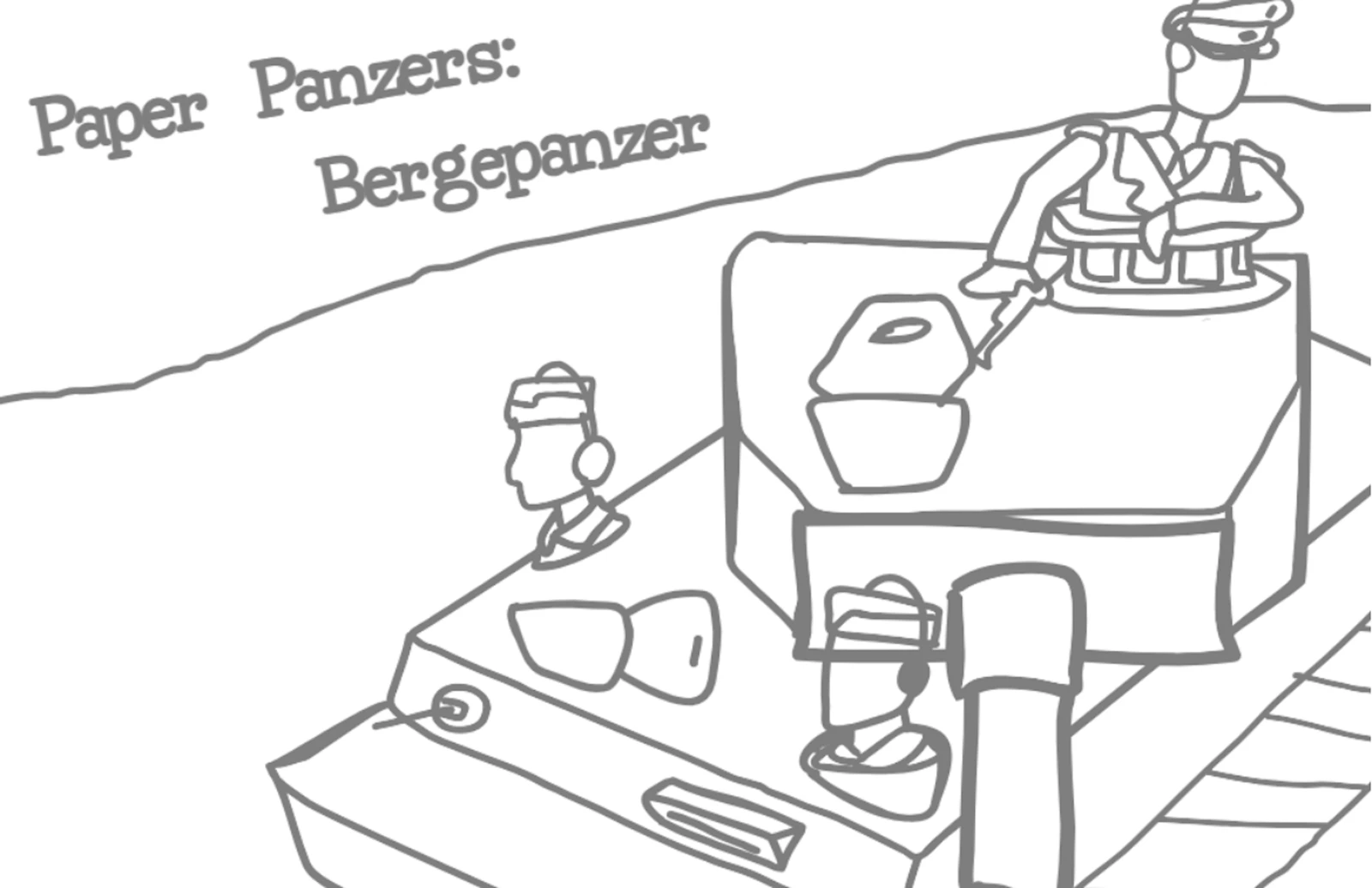 Paper Panzer — free online shooter game on Glaze Games