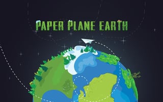 Paper Plane Earth