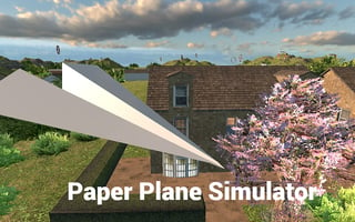 Paper Plane Simulator game cover