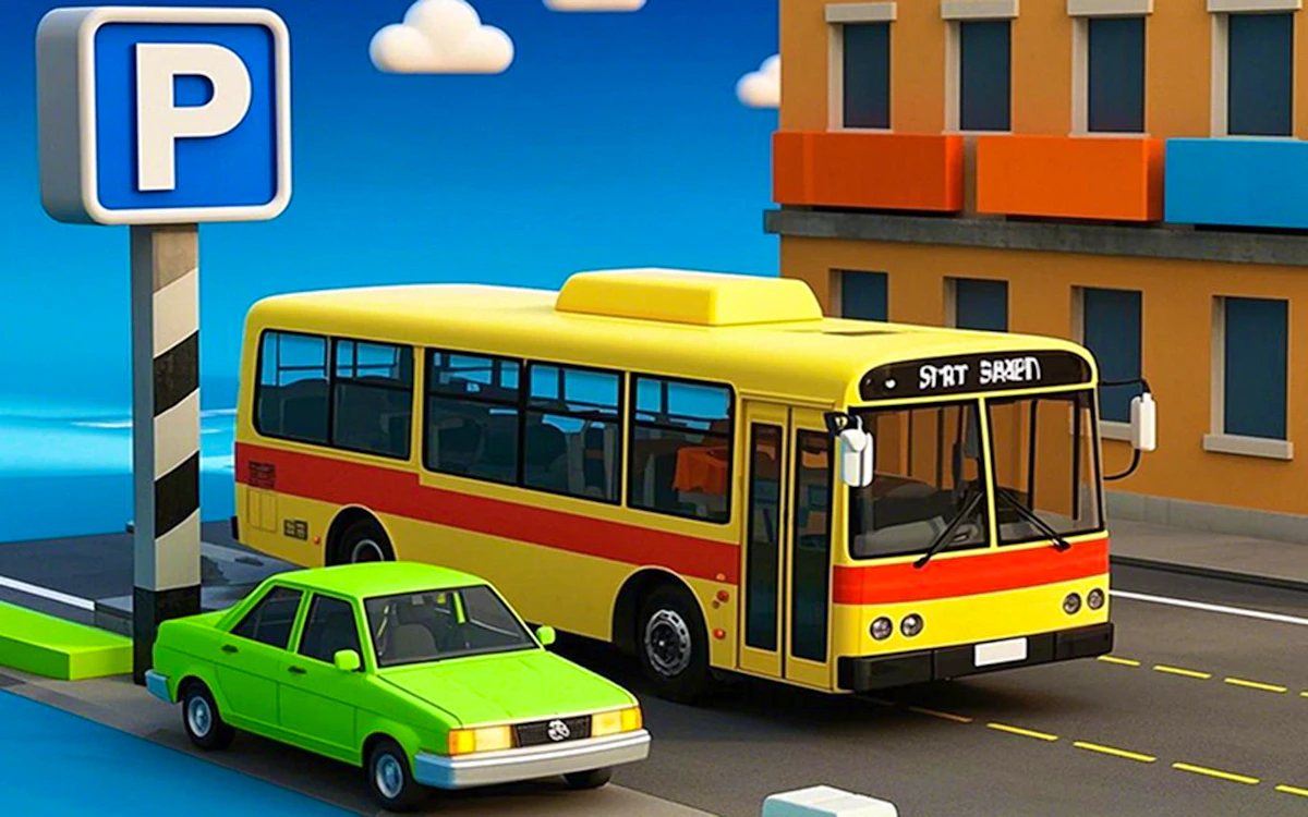 Play Parking Bus Training — free online Simulation game