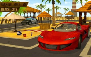 Parking Fury 3d: Beach City game cover