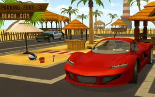 Parking Fury 3d: Beach City game cover