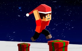 Parkour Block Xmas Special game cover