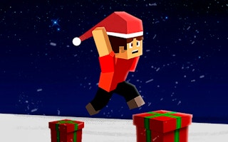 Parkour Block Xmas Special game cover