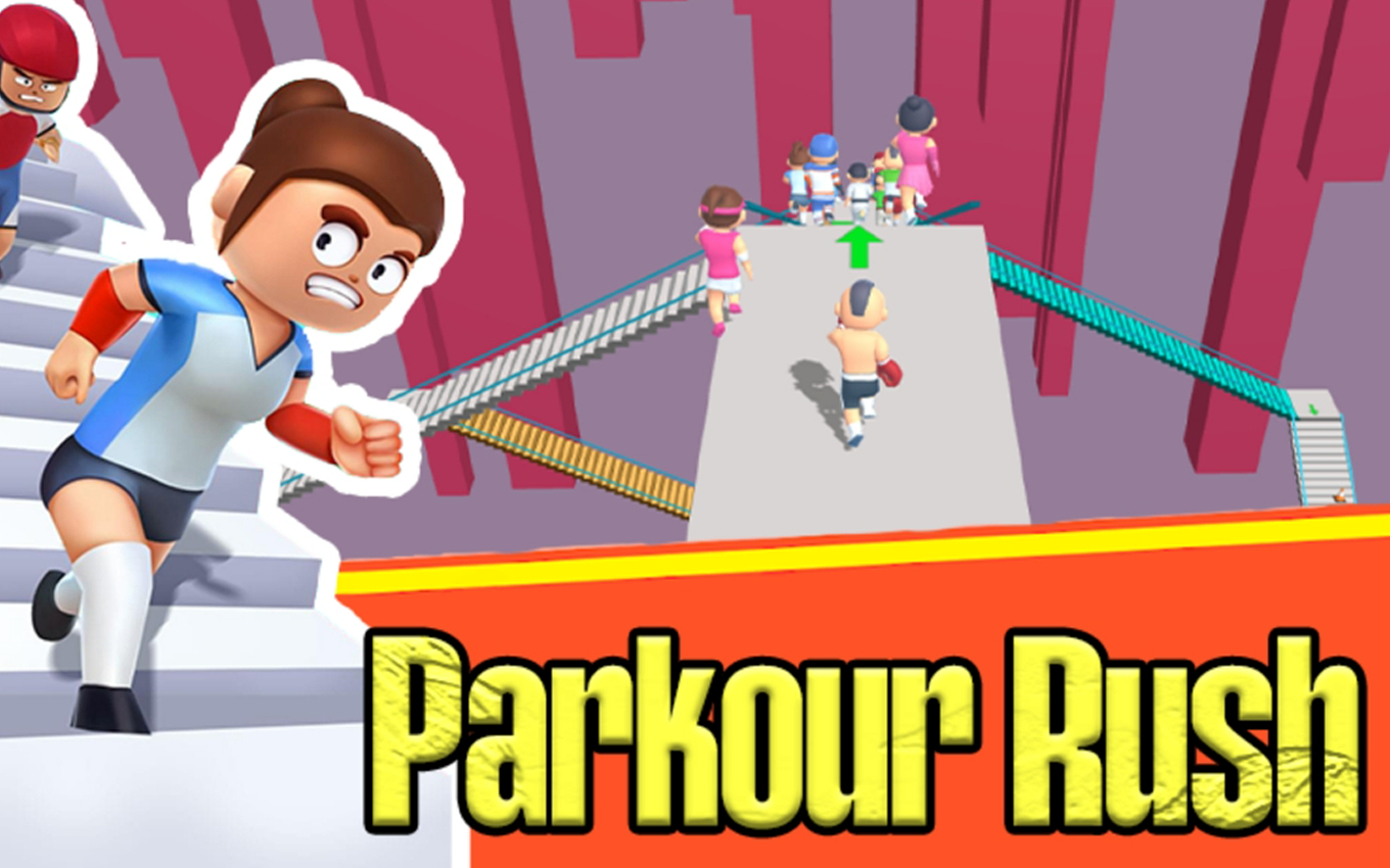 Stickman Party Parkour 🕹️ Play Now on GamePix