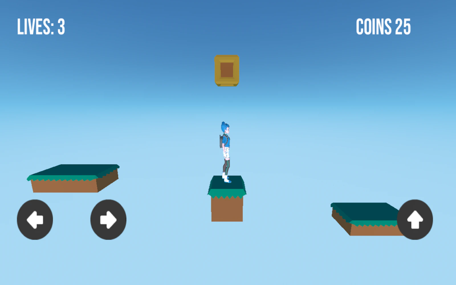 Parkour 3D — free online stickman game on Glaze Games