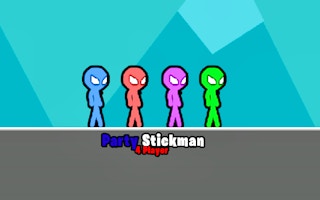 Party Stickman 4 Player game cover