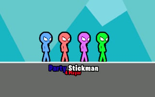 Party Stickman 4 Player game cover