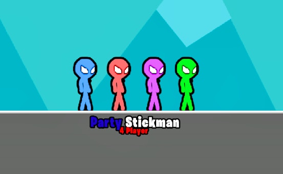 Party Stickman 4 Player 🕹️ Play Now on GamePix