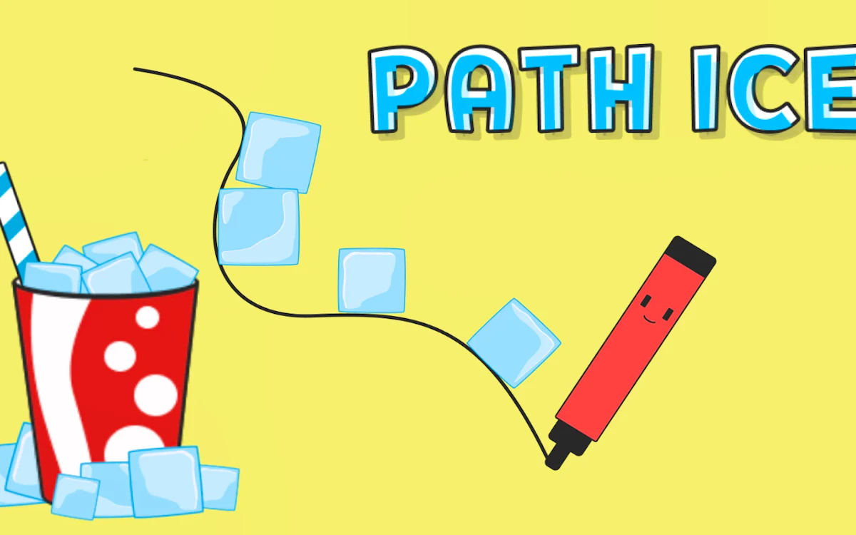 Play Path Ice — free online Drawing game