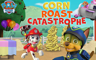 Paw Patrol Corn Roast Catastrophe game cover