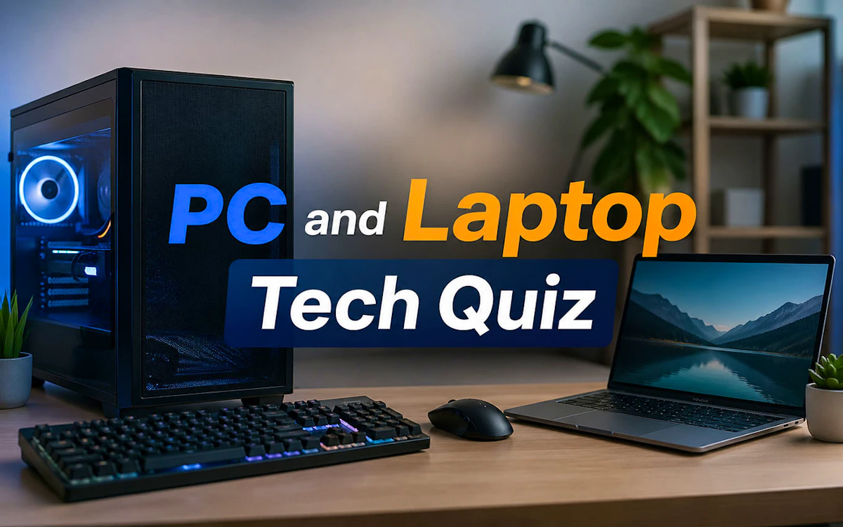 Play PC and Laptop Tech Quiz — free online Addictive game