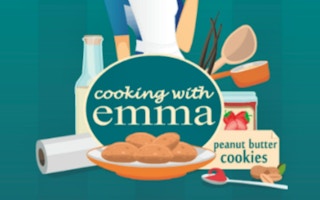 Peanut Butter Cookies - Cooking with Emma