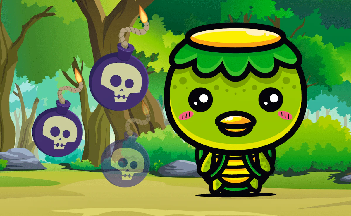 Play Peckish Kappa — free online Arcade game
