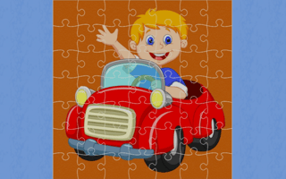 Pedal Cars Jigsaw game cover