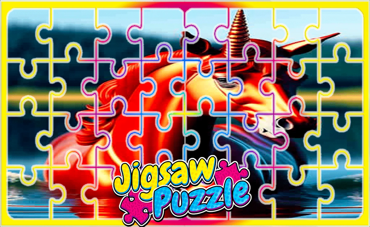 Play Pegasus Jigsaw Scramble — free online Jigsaw Puzzles game