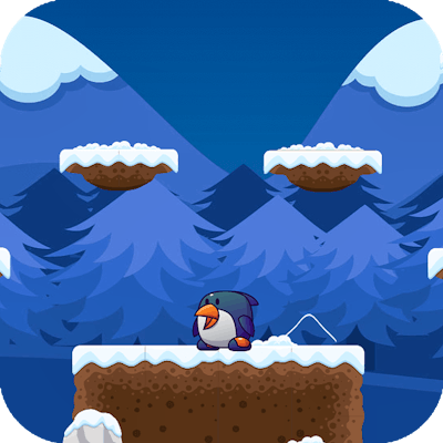Penguin Fishing By Gamepix