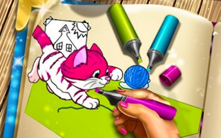 Pets Coloring Book game cover