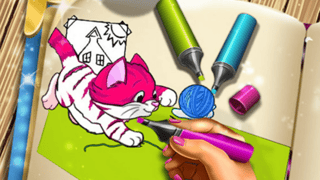 Pets Coloring Book game cover