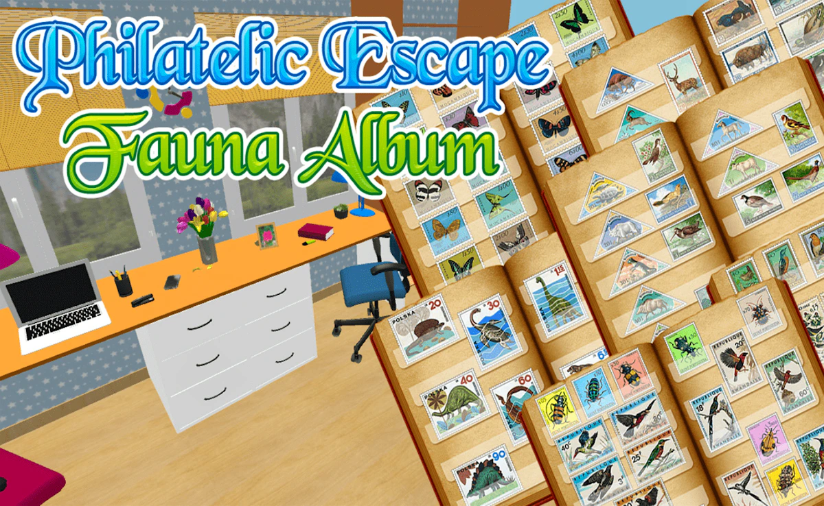 Play Philatelic Escape Fauna Album — free online Hidden Object game