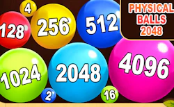 Physical Balls 2048