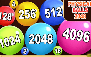 Physical Balls 2048 game cover