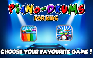 Piano And Drum For Kids game cover