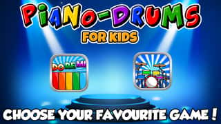 Piano And Drum For Kids game cover