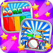 Online Spielen Piano and Drum for Kids Frei