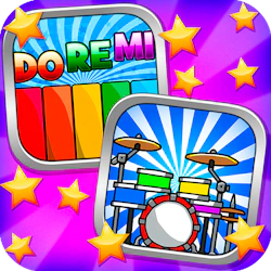 Piano and Drum for Kids
